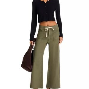 PAIGE Olive Cargo Pants NWT